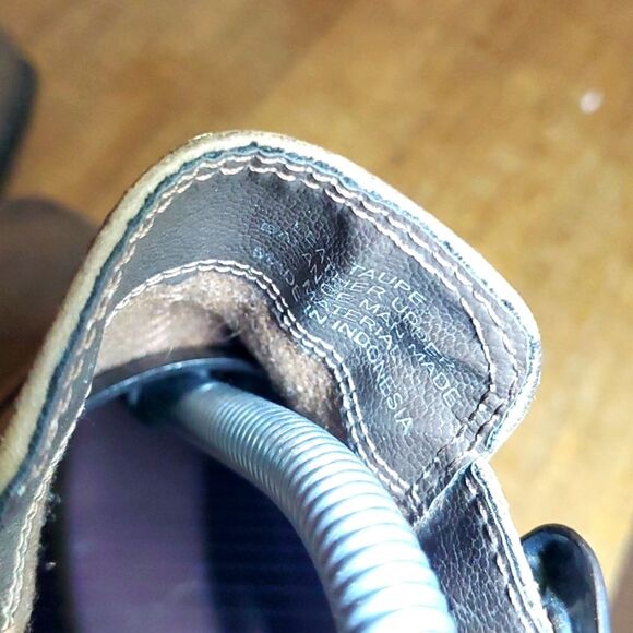 Steve Madden Women's Western Wolfe Boho Cut-Out Leather Taupe Ankle Booties 6.5 - Picture 6 of 9